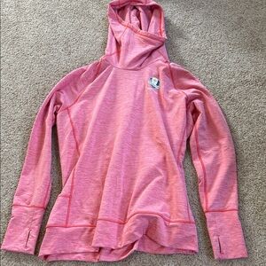 Nike Pink Hooded Sweatshirt